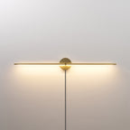 Minimalist Linear LED Plug - in Wall Lamp