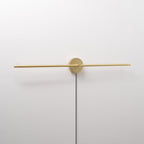 Minimalist Linear LED Plug - in Wall Lamp