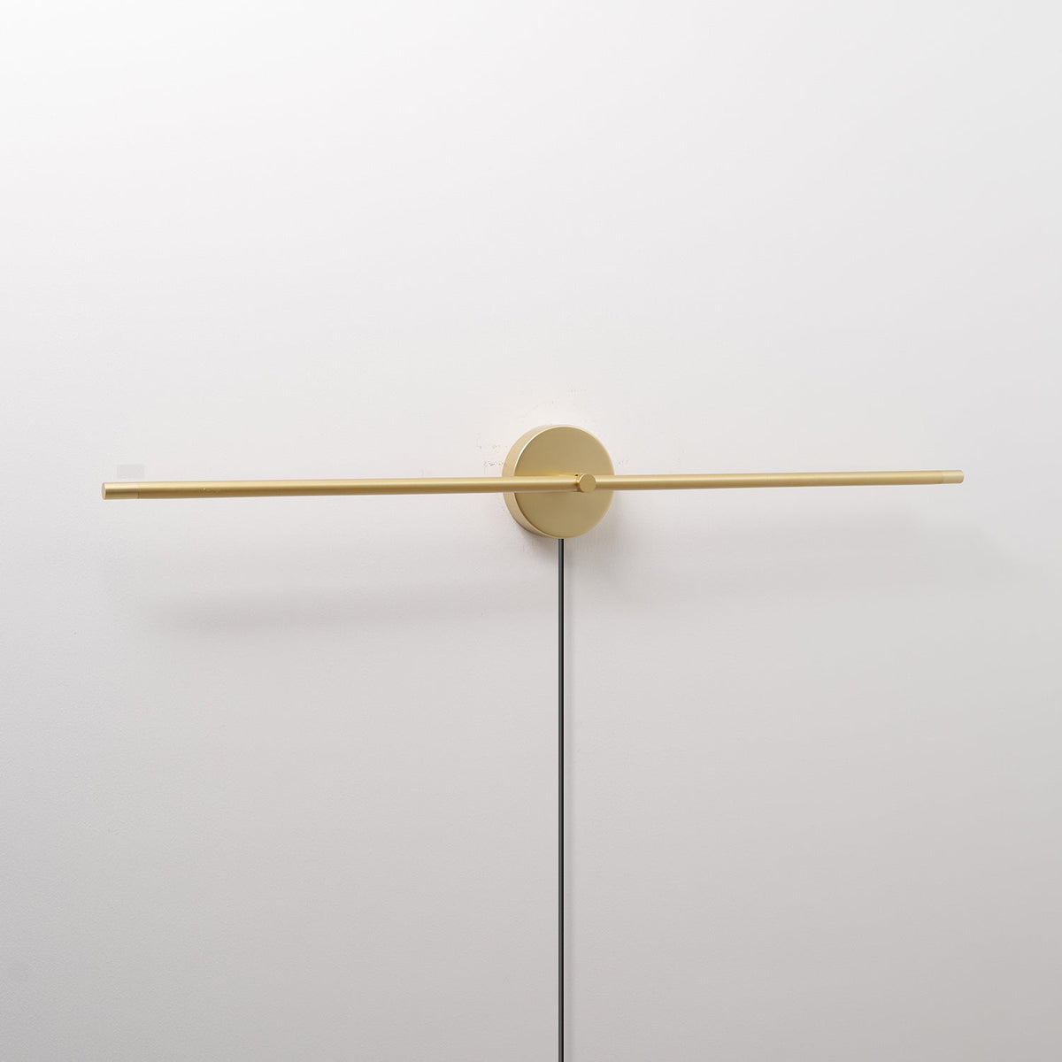 Minimalist Linear LED Plug - in Wall Lamp