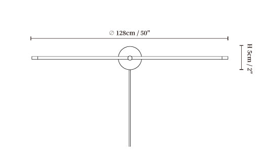 Minimalist Linear LED Plug-in Wall Lamp