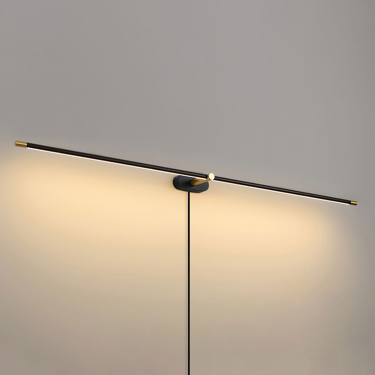Minimalist Linear Plug - in Wall Lamp