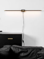 Minimalist Linear Plug - in Wall Lamp