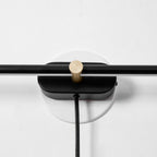 Minimalist Linear Plug - in Wall Lamp