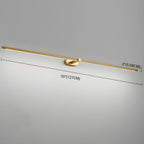 Minimalist Linear Plug - in Wall Lamp