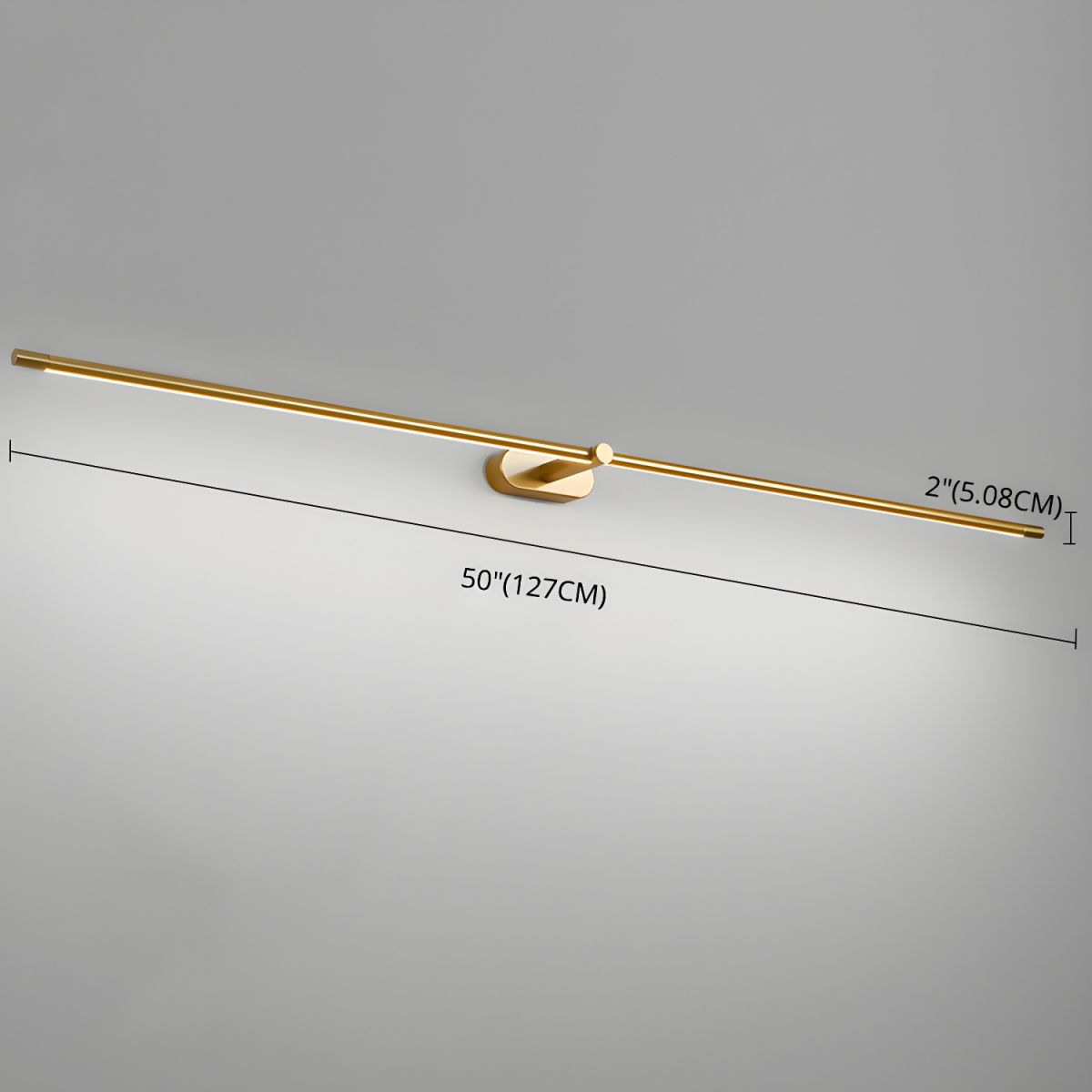 Minimalist Linear Plug - in Wall Lamp