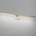 Minimalist Linear Plug - in Wall Lamp