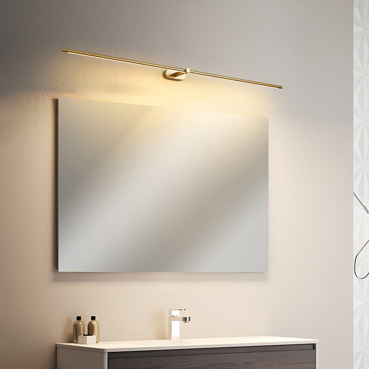 Minimalist Linear Plug - in Wall Lamp