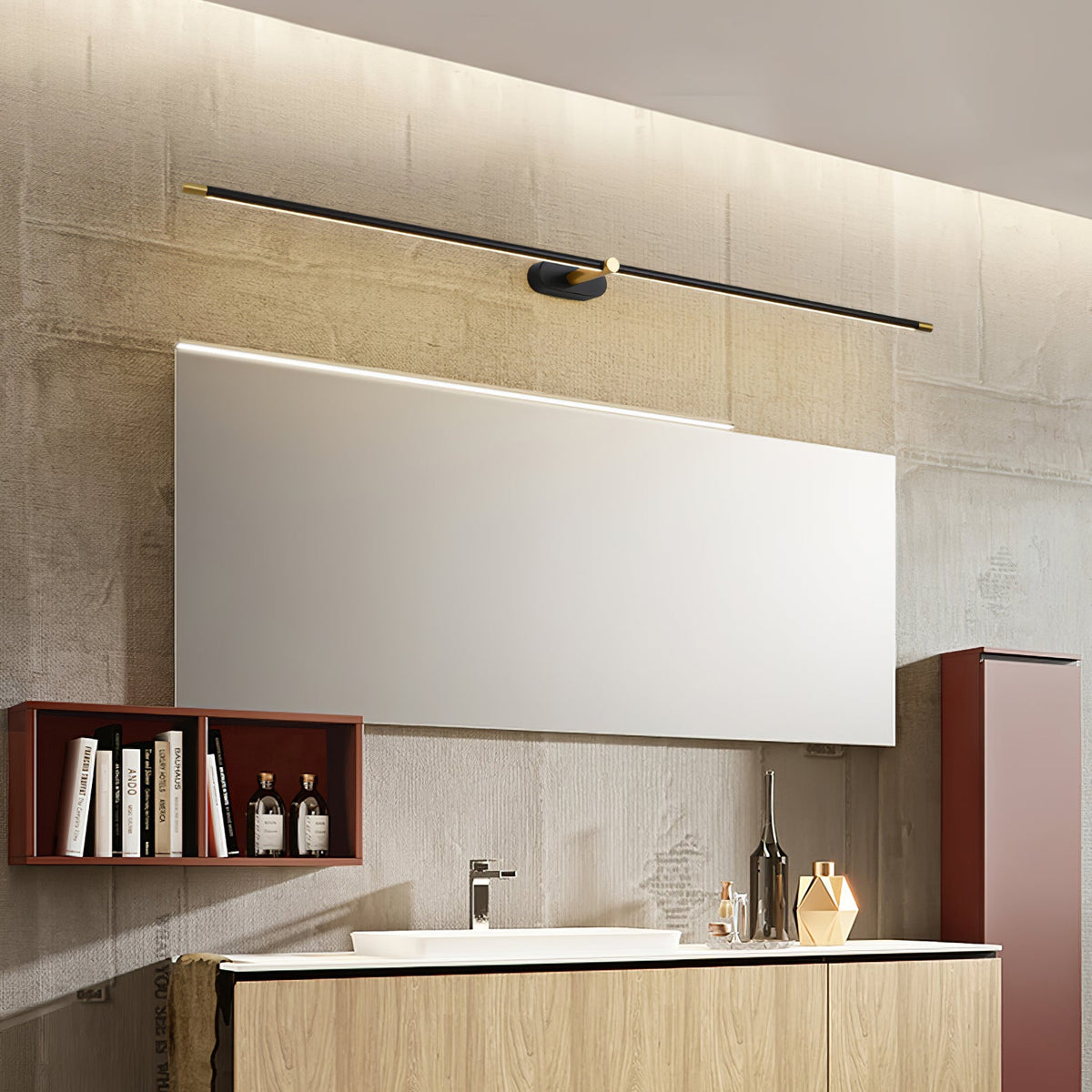 Minimalist Linear Plug - in Wall Lamp
