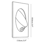 Minimalist Recessed Rotatable Sconce