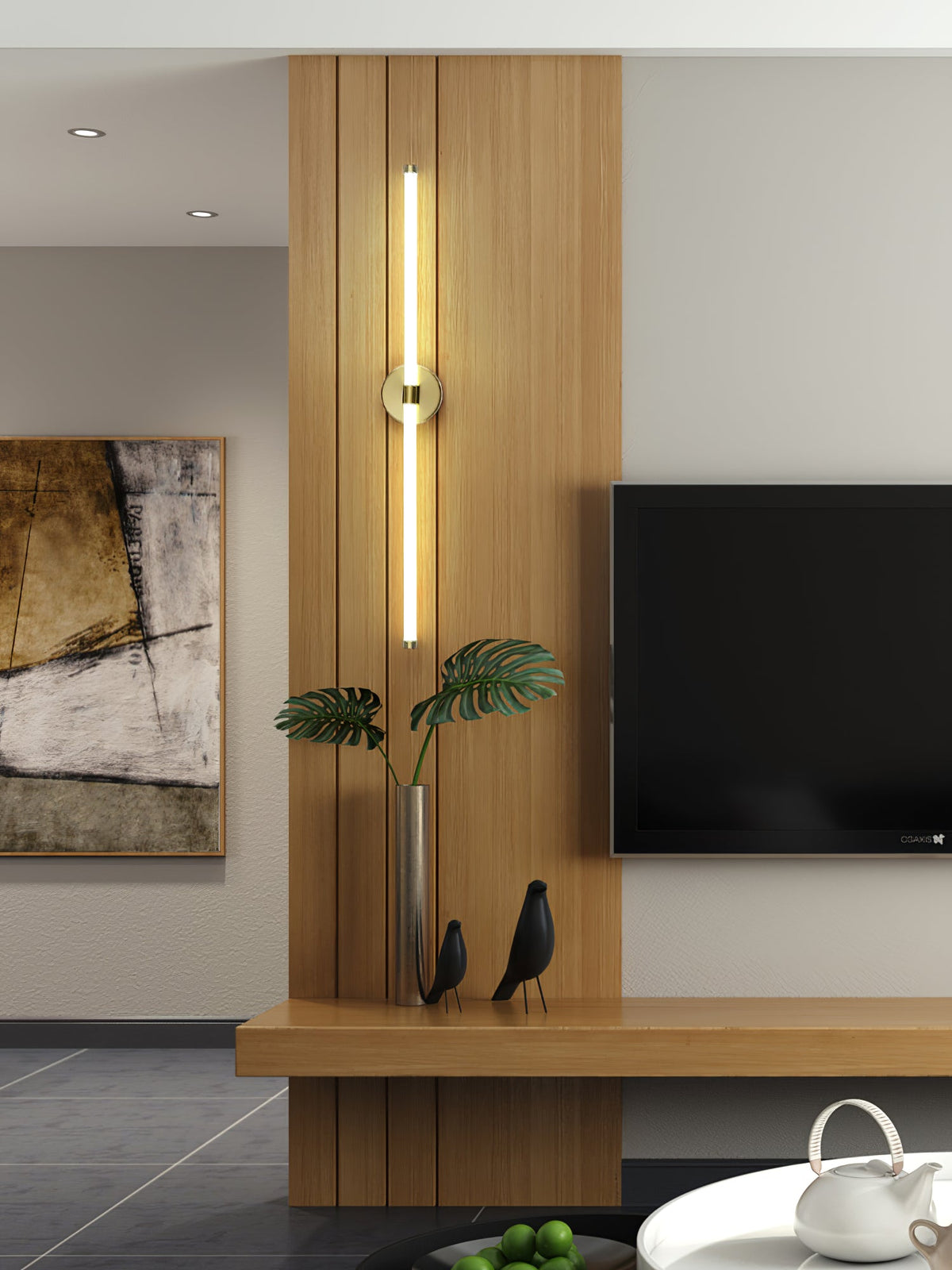 Minimalist Vertical Wall Sconce