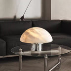 Mira Alabaster Mushroom Table Lamp