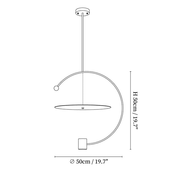 Mira Balance Pendant Lamp