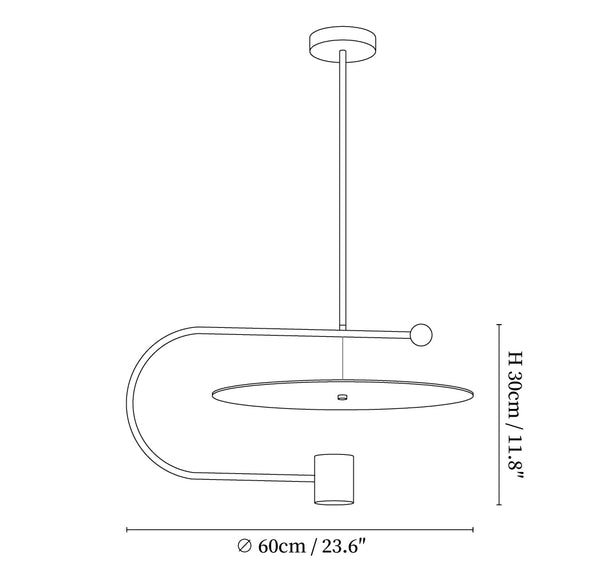 Mira Balance Pendant Lamp