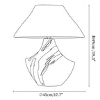 Mirea Sculptural Art Table Lamp
