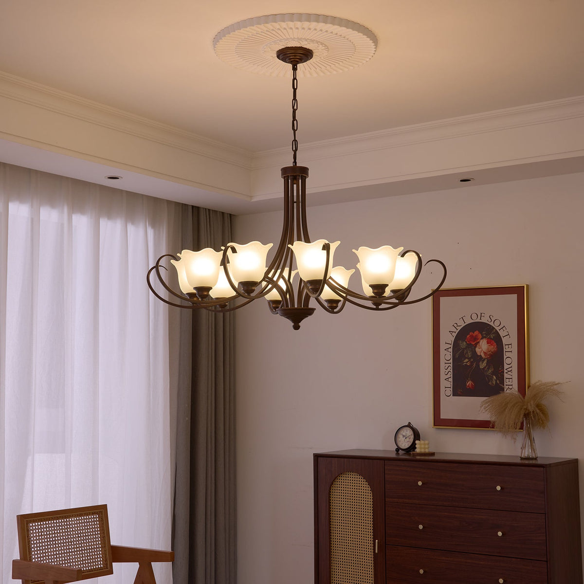 Mireille Floral Chandelier