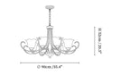 Mireille Floral Chandelier