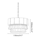 Mirelle Hemp Rope Tassel Pendant Light