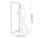 Mirror Sculpture Floor Lamp