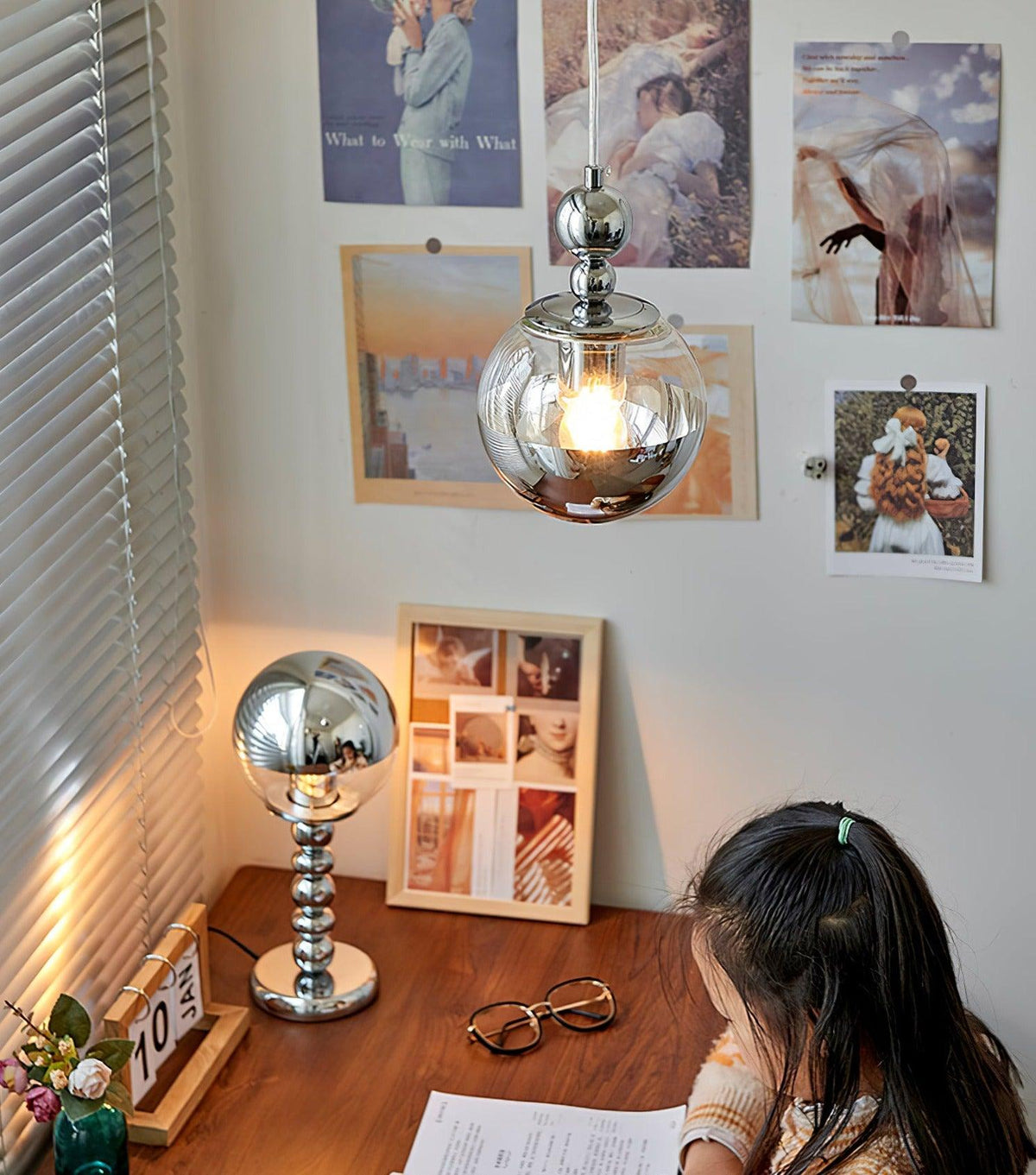 Mirrorball Pendant Light