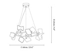 Mistral Flora Chandelier