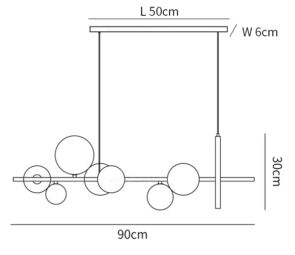 Mita Chandelier