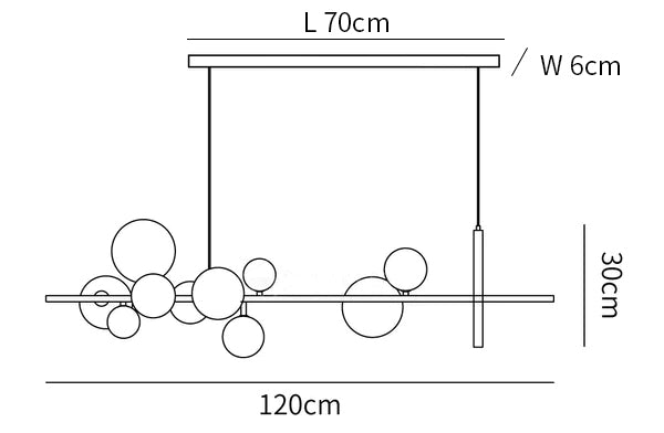 Mita Chandelier