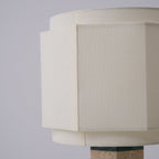 Modari Striped Stone Table Lamp