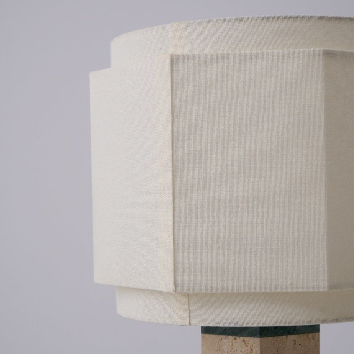 Modari Striped Stone Table Lamp
