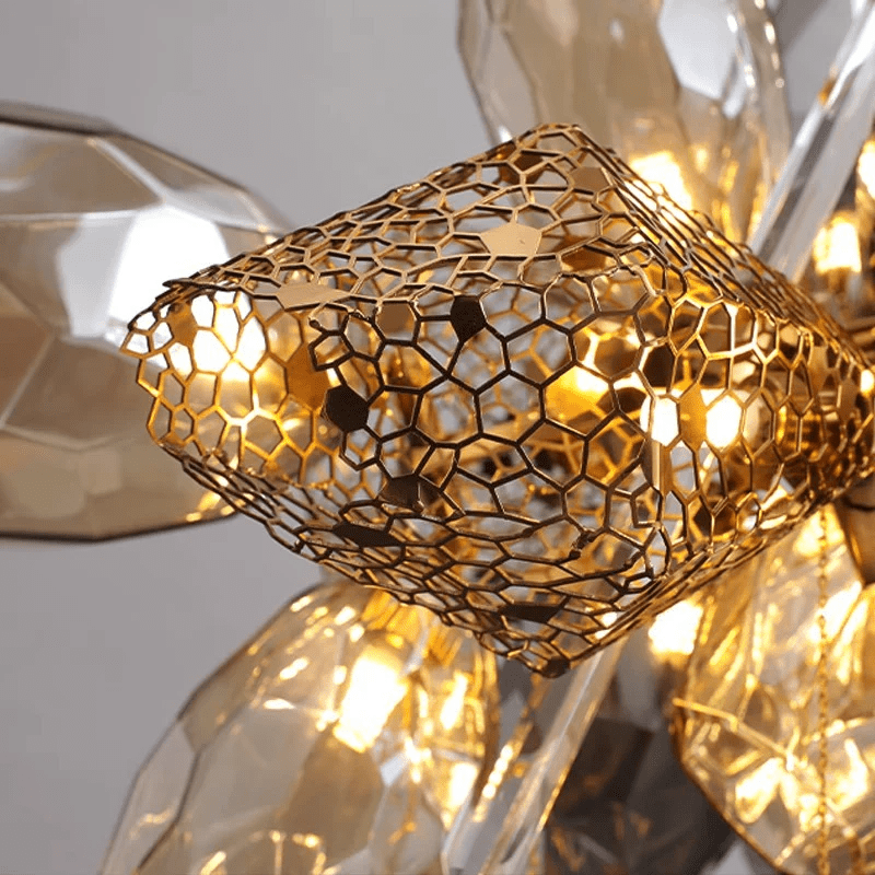 Modern Art Glass Crystal Chandelier