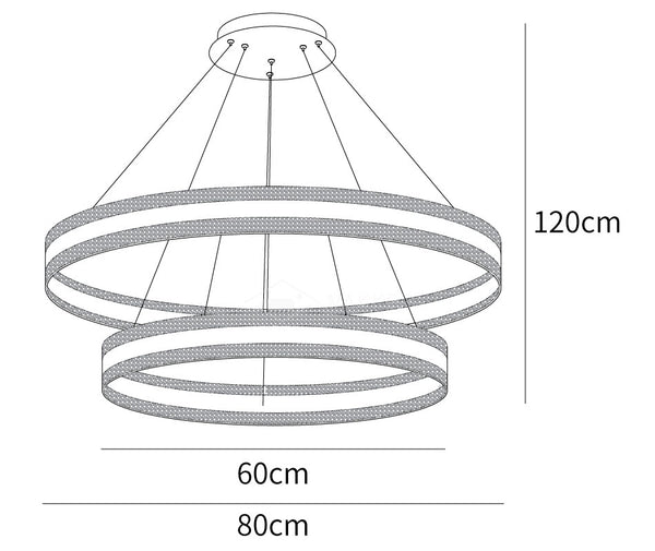 Modern Circle LED Chandelier