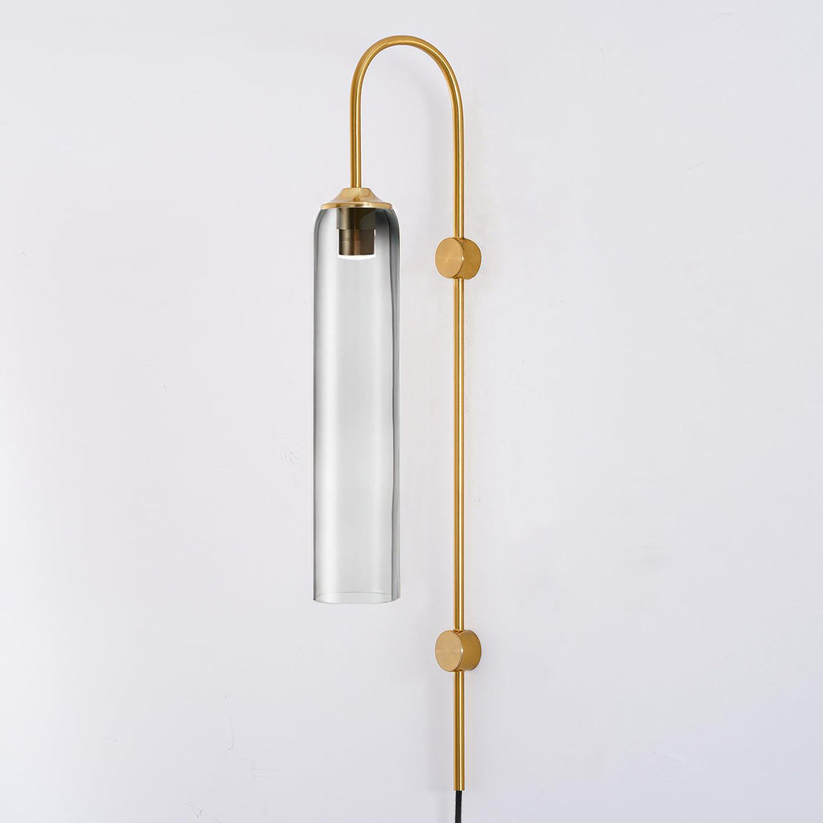 Modern Glass Plug-In Wall Lamp