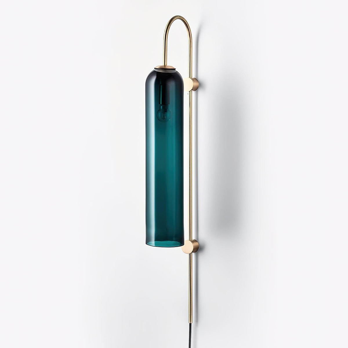Modern Glass Plug-In Wall Lamp