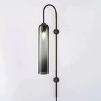 Modern Glass Plug-In Wall Lamp