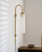 Modern Glass Plug - In Wall Lamp