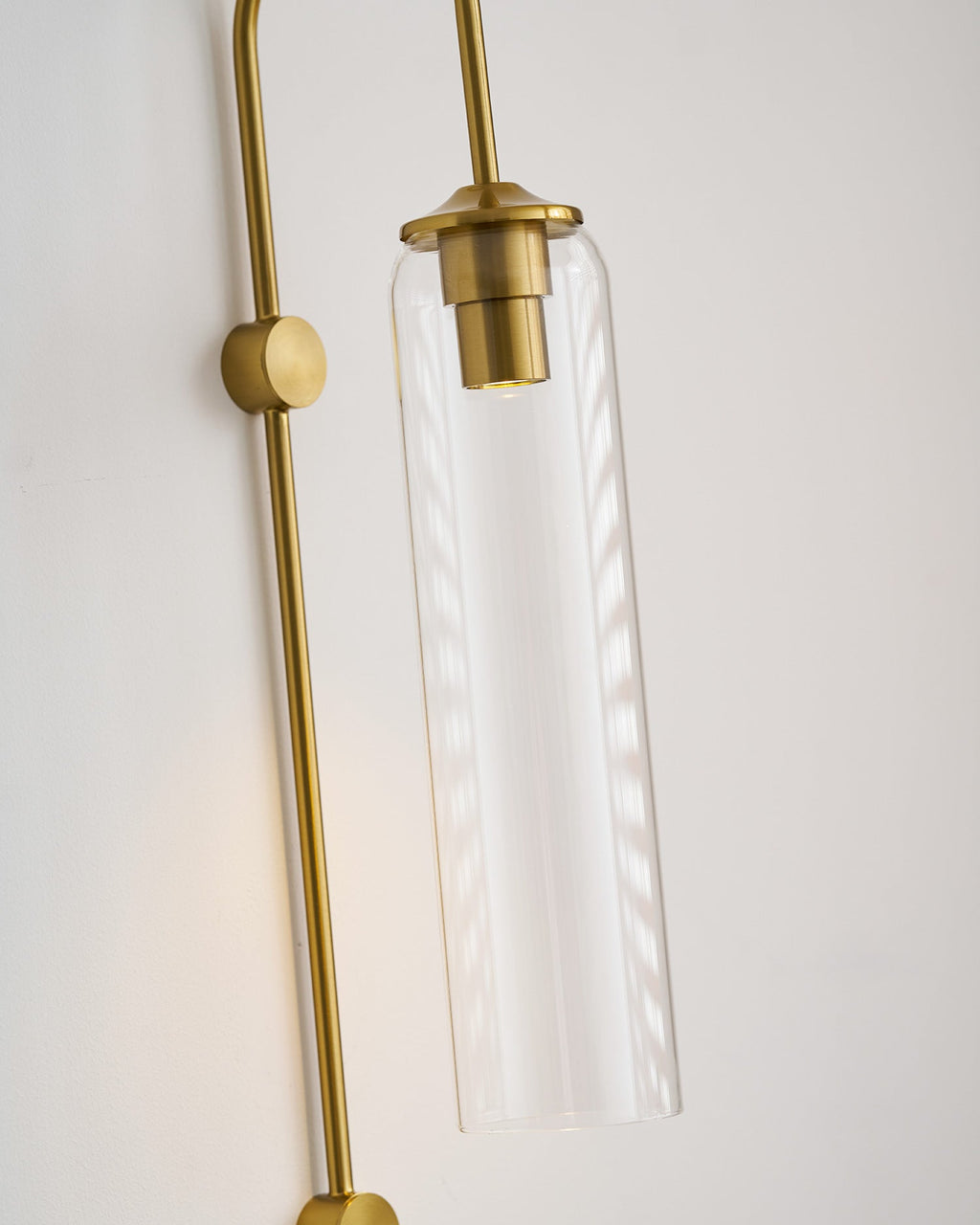 Modern Glass Plug - In Wall Lamp