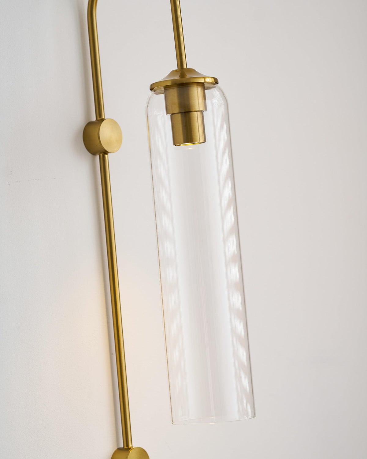 Modern Glass Plug - In Wall Lamp
