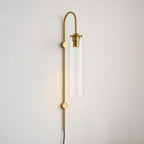 Modern Glass Plug - In Wall Lamp