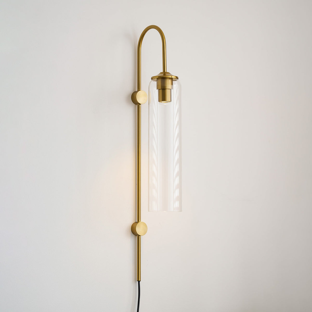 Modern Glass Plug - In Wall Lamp