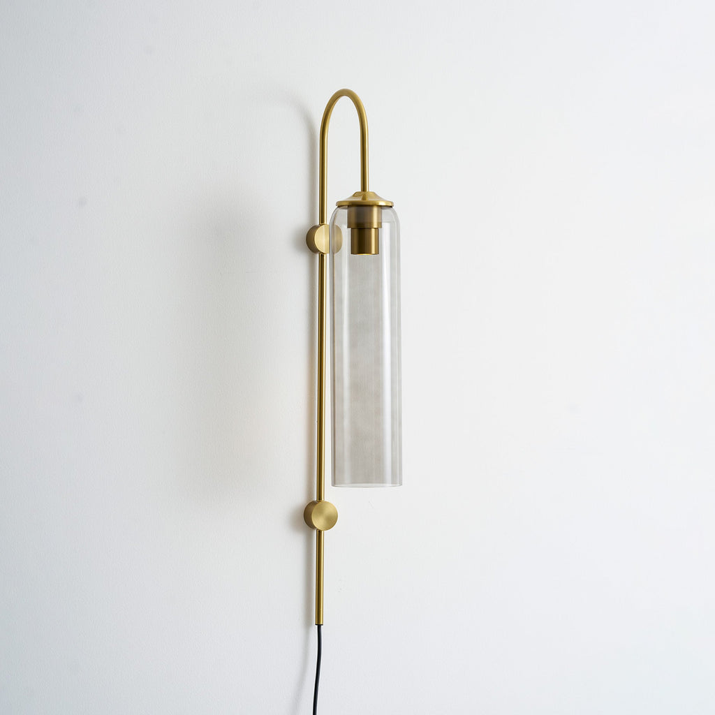Modern Glass Plug - In Wall Lamp