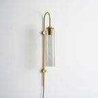 Modern Glass Plug - In Wall Lamp