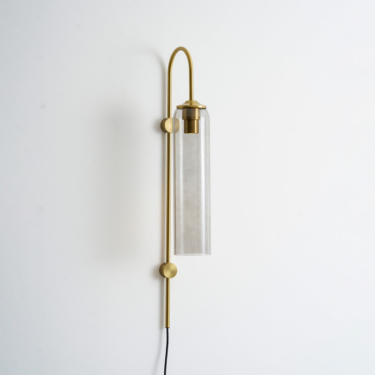 Modern Glass Plug - In Wall Lamp