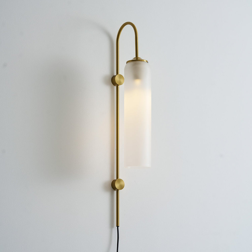 Modern Glass Plug - In Wall Lamp