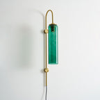 Modern Glass Plug - In Wall Lamp