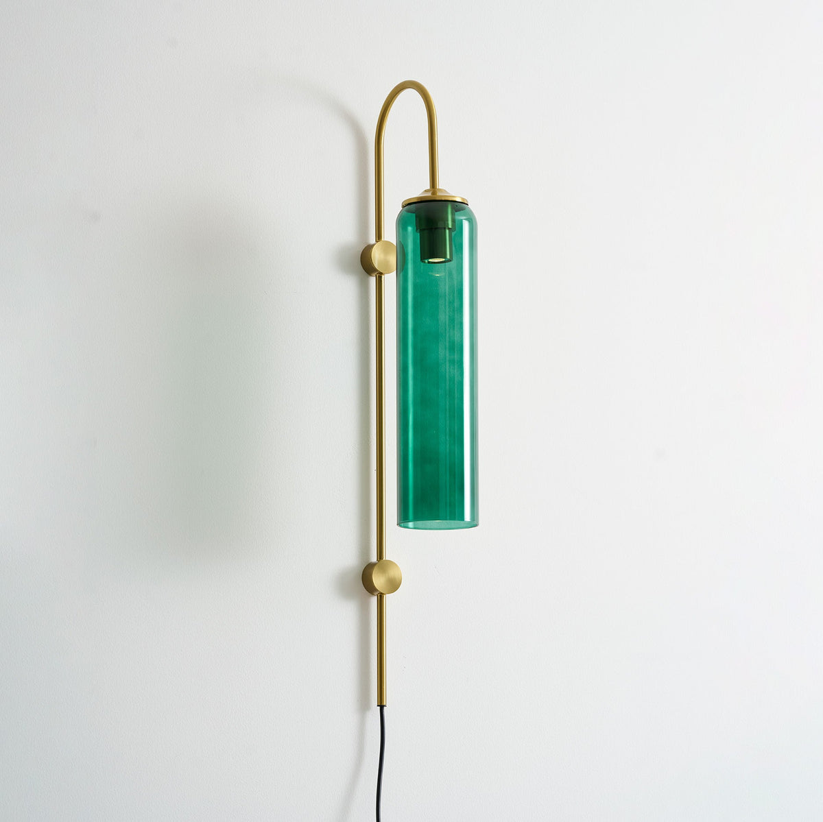 Modern Glass Plug - In Wall Lamp