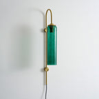 Modern Glass Plug - In Wall Lamp