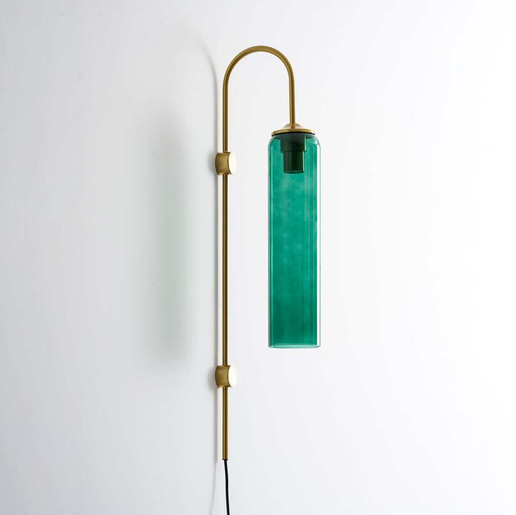 Modern Glass Plug - In Wall Lamp