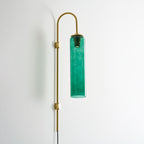 Modern Glass Plug - In Wall Lamp