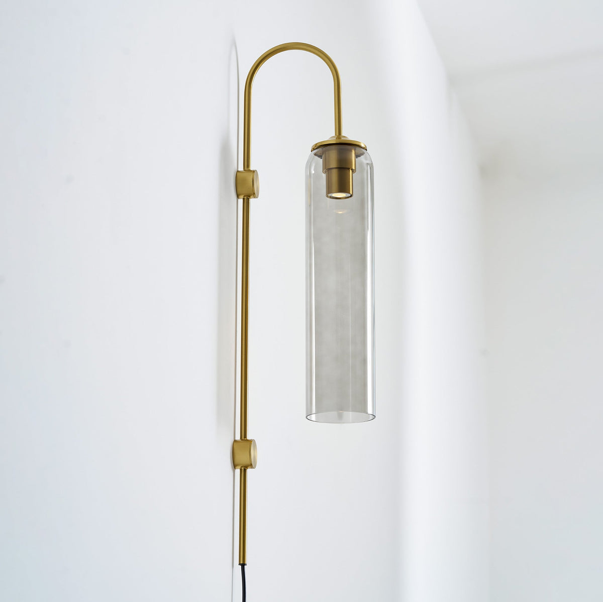 Modern Glass Plug - In Wall Lamp