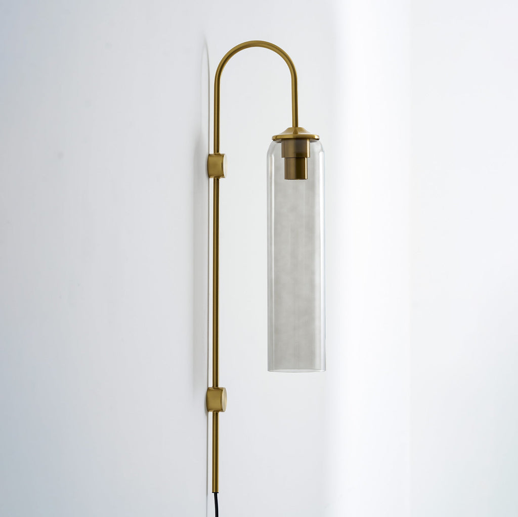 Modern Glass Plug - In Wall Lamp