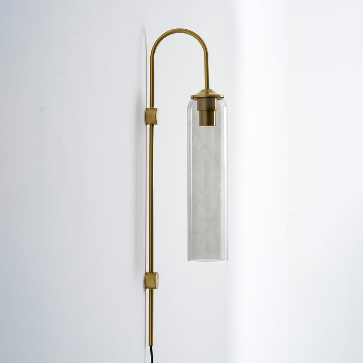 Modern Glass Plug - In Wall Lamp